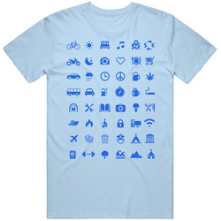 Traveller Tourism Tourist Icon Language Translater T Shirt