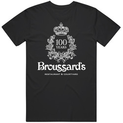 Broussards New Orleans Restaurant Logo T Shirt