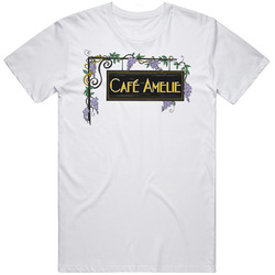Cafe Amelie New Orleans Restaurant Logo T Shirt
