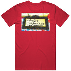 Adolfo's New Orleans Restaurant Logo T Shirt