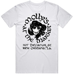 Molly's At The Market New Orleans Restaurant Logo T Shirt