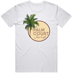 The Palm Court Jazz Cafe New Orleans Restaurant Logo T Shirt