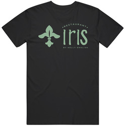 Iris Restaurant Logo Memphis Foodie T Shirt