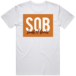 Sob South Of Beale Restaurant Logo Memphis Foodie T Shirt