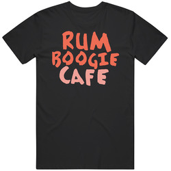 Rum Boogie Cafe Restaurant Logo Memphis Foodie T Shirt