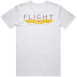 Flight Wine Bar Restaurant Logo Memphis Foodie T Shirt