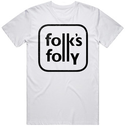Folk's Folly Restaurant Logo Memphis Foodie T Shirt