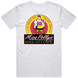 Miss Polly's Soul City Cafe Restaurant Logo Memphis Foodie T Shir