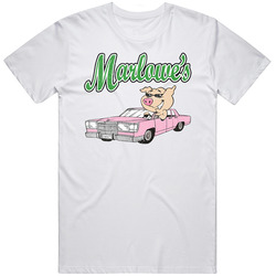 Marlowe's Restaurant Logo Memphis Foodie T Shirt