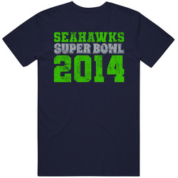 Seattle Football Champions February 2 2014 T Shirt