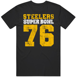 Pittsburgh Football Champions January 18 1976 T Shirt