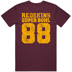 Washington Football Champions January 31 1988 T Shirt