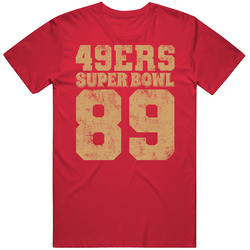 San Francisco Football Champions January 22 1989 T Shirt