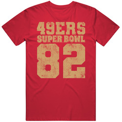 San Francisco Football Champions January 24 1982 T Shirt