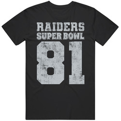 Oakland Football Champions January 25 1981 T Shirt