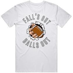 Fall's Out Balls Out Football Season T Shirt