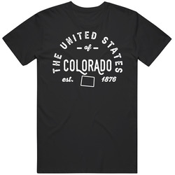 The United States Of Colorado Established 1876 Statehood Pride Represe