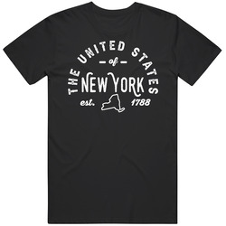 The United States Of New York Established 1788 Statehood Pride Represe
