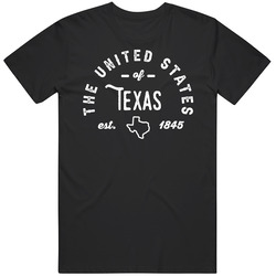 The United States Of Texas Established 1845 Statehood Pride Represent 