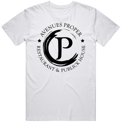 Avenues Proper Salt Lake City Utah Restaurant Logo T Shirt