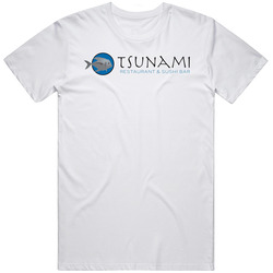 Tsunami Salt Lake City Utah Restaurant Logo T Shirt