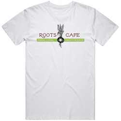 Roots Cafe Salt Lake City Utah Restaurant Logo T Shirt