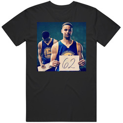 Steph Curry 62 Career High Golden State Basketball T Shirt