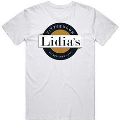Lidias Popular Pittsburgh Restaurant Food T Shirt