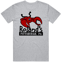Rolands Popular Pittsburgh Restaurant Seafood Food T Shirt