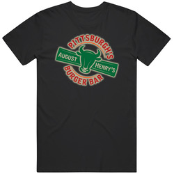 August Henry Burger Bar Pittsburgh Restaurant Food T Shirt