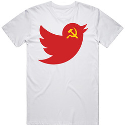 Hammer And Sickle Russian Soviet Union Twitter Bird Parody Mashup T Sh