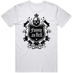 Funny As Hell Comedy Show Logo T Shirt