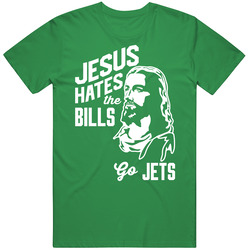 Jesus Hates Buffalo Go New York Football Team Fan T Shirt