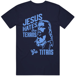 Jesus Hates Houston Go Tennessee Football Team Fan T Shirt