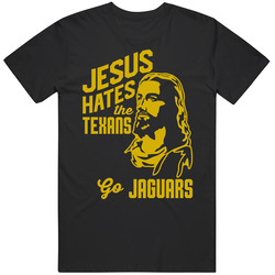 Jesus Hates Houston Go Jacksonville Football Team Fan T Shirt
