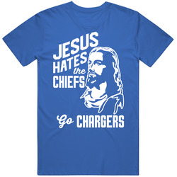 Jesus Hates Kansas City Go Los Angeles Football Team Fan T Shirt