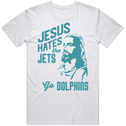 Jesus Hates New York Go Miami Football Team Fan T Shirt