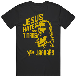 Jesus Hates Tennessee Go Jacksonville Football Team Fan T Shirt