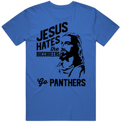 Jesus Hates Tampa Bay Go Charlotte Football Team Fan T Shirt