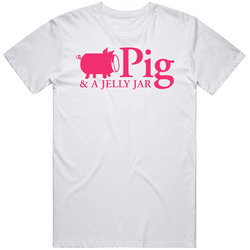 Pig And A Jelly Jar Salt Lake City Utah Restaurant Logo T Shirt