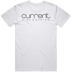 Current Fish Oyster Salt Lake City Utah Restaurant Logo T Shirt