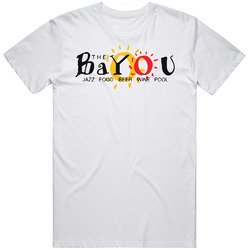 Bayou Jazz Salt Lake City Utah Restaurant Logo T Shirt