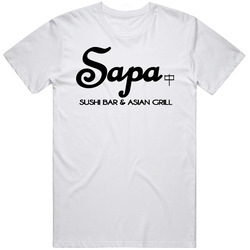 Sapa Sushi Bar Salt Lake City Utah Restaurant Logo T Shirt