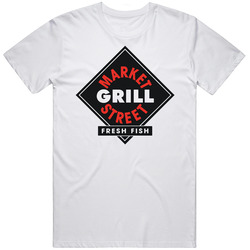 Market Street Grill Salt Lake City Utah Restaurant Logo T Shirt