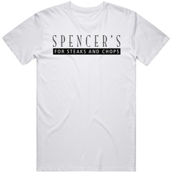 Spencer's Steaks Salt Lake City Utah Restaurant Logo T Shirt