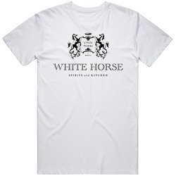 White Horse Salt Lake City Utah Restaurant Logo T Shirt