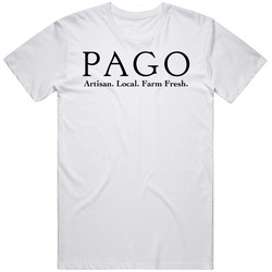 Pago Salt Lake City Utah Restaurant Logo T Shirt