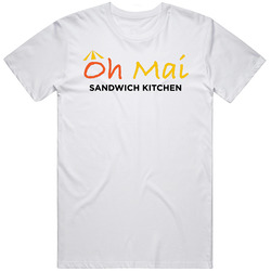 Oh Mai Sandwich Kitchen Salt Lake City Utah Restaurant Logo T Shirt