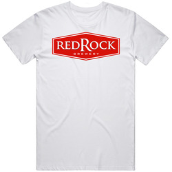 Red Rock Brewery Salt Lake City Utah Restaurant Logo T Shirt