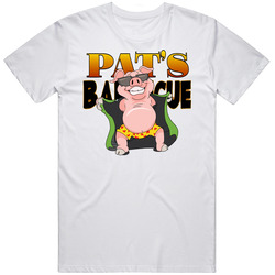 Pat's Bbq Salt Lake City Utah Restaurant Logo T Shirt